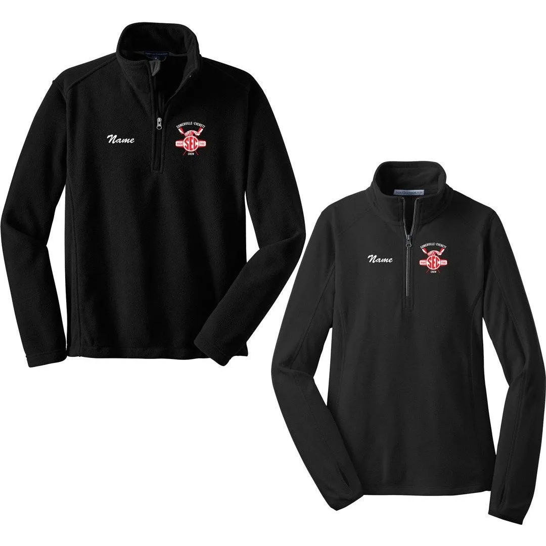 1/4 Zip Somerville-Everett High Tide Crew Fleece Pullover