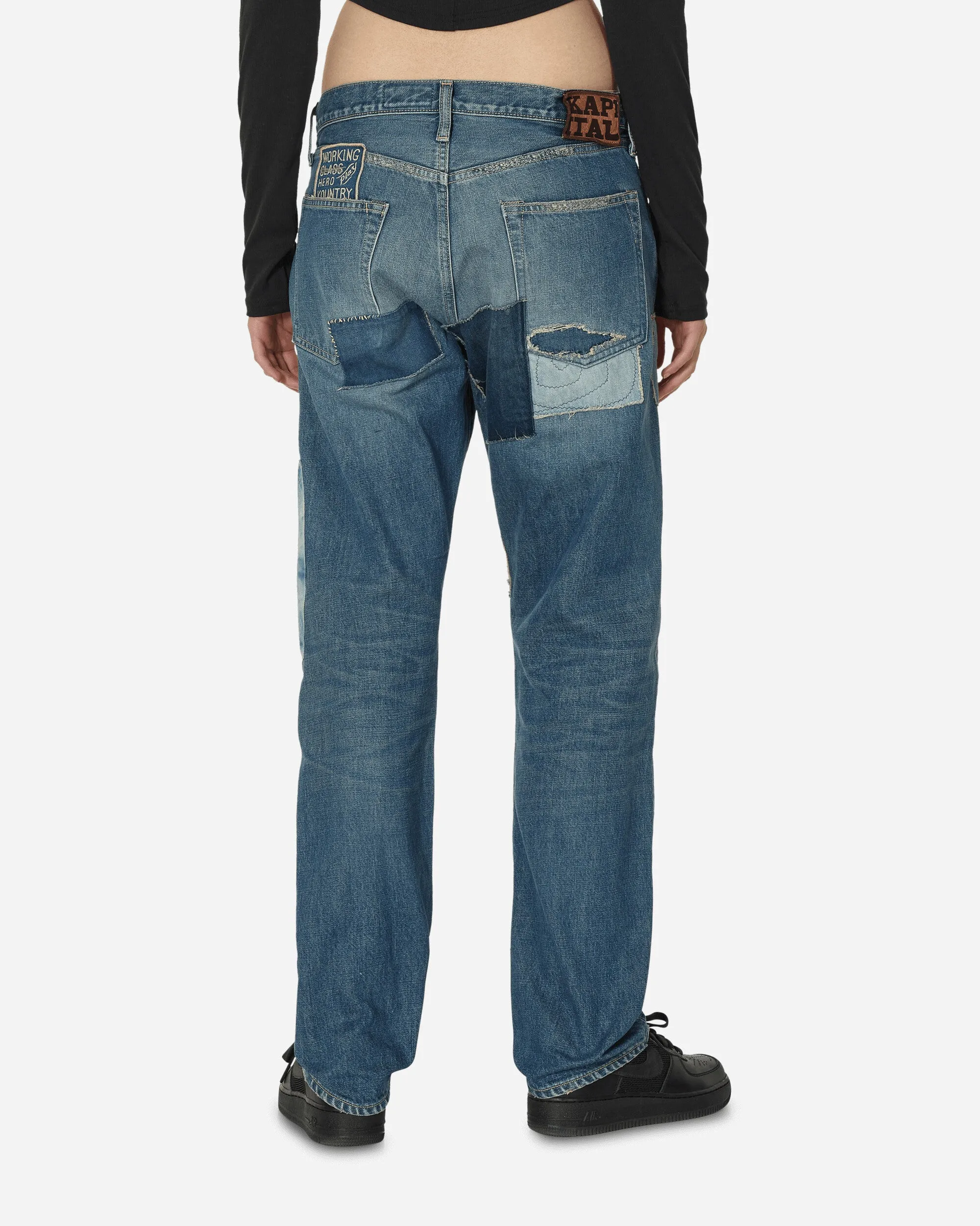 14oz Denim 5P Monkey Cisco Pants (Dixie Remake) Indigo