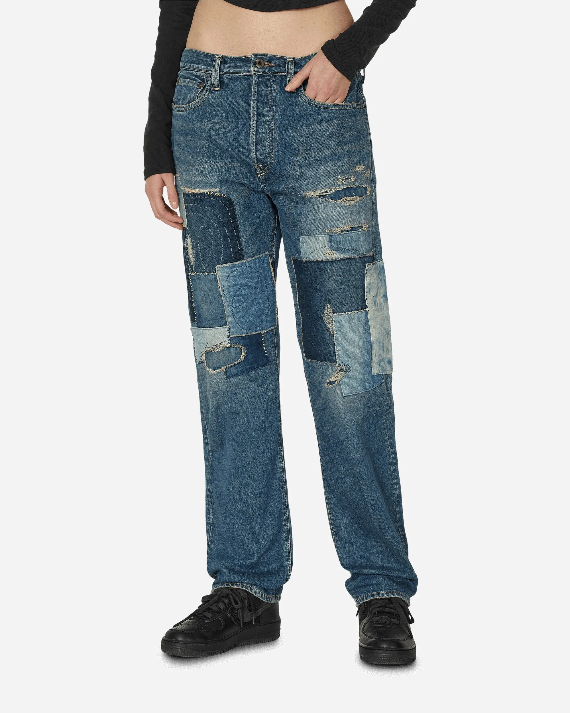 14oz Denim 5P Monkey Cisco Pants (Dixie Remake) Indigo