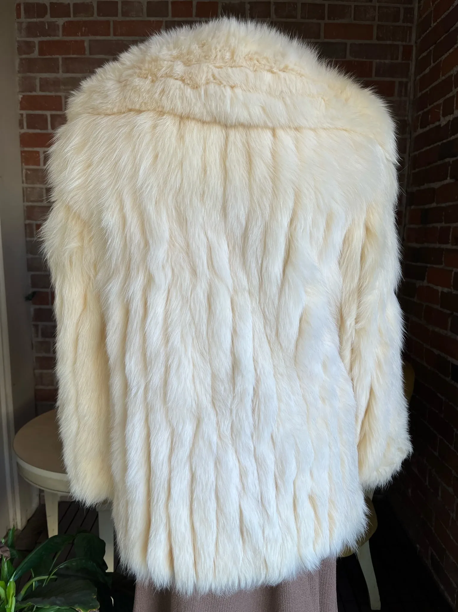 1970s Donald Brooks Fox Fur Coat