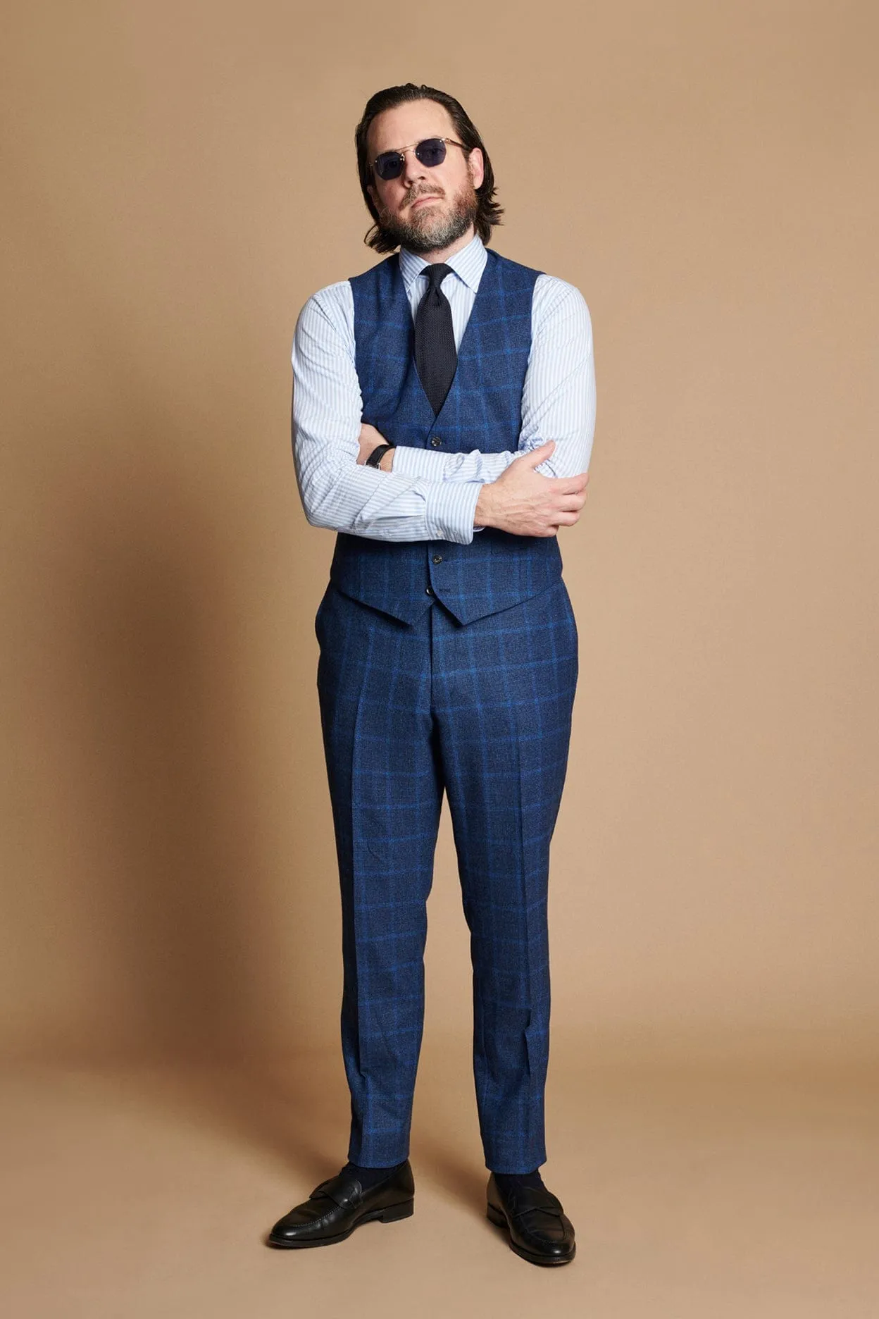 4-Season Textured Super 130s Suit