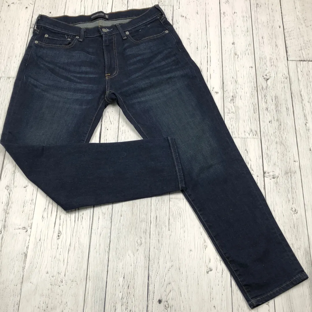 Abercrombie Dark Wash Denim Jeans - His 32x30