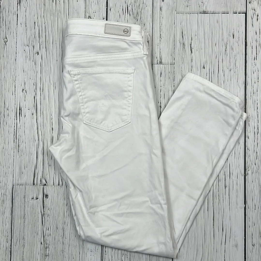 Adriano Goldschmied white stilt crop pants - Hers S/27