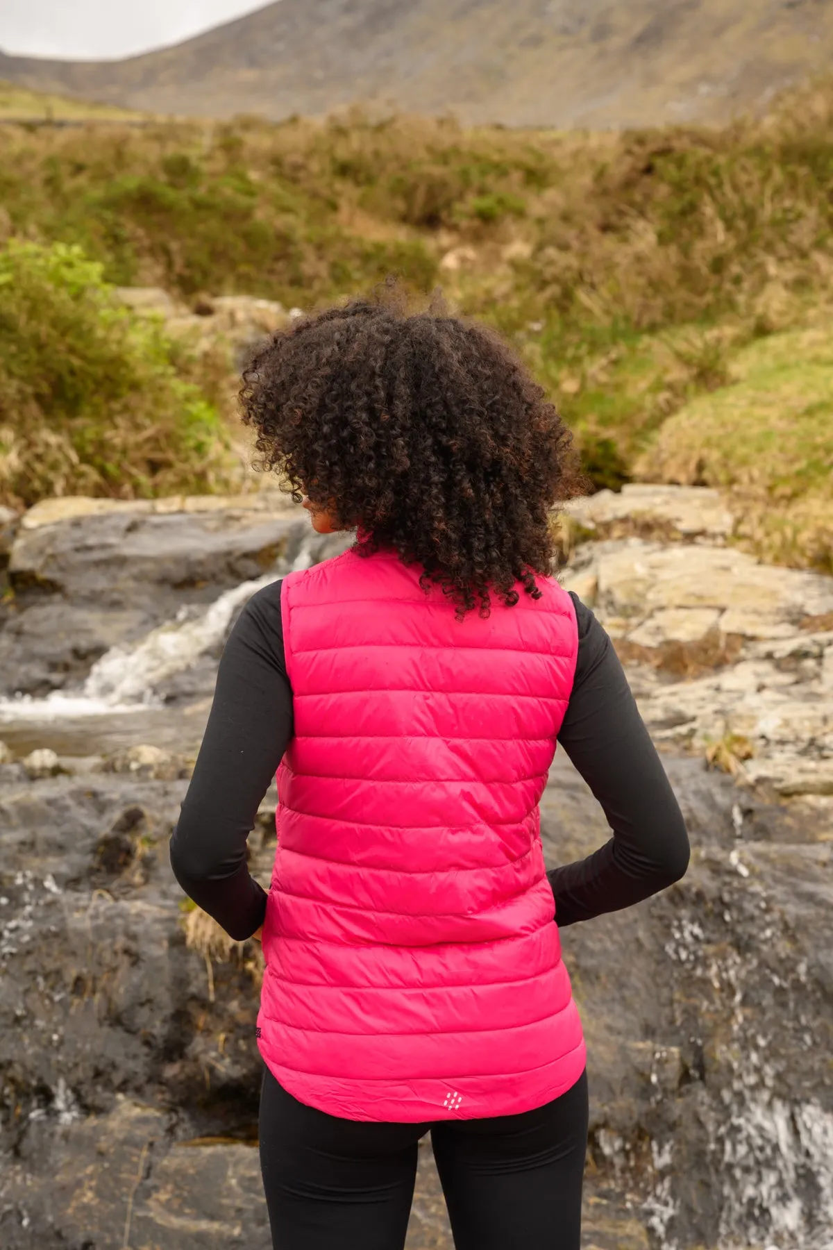 Alpine - Women's Packable Down Gilet - Pink