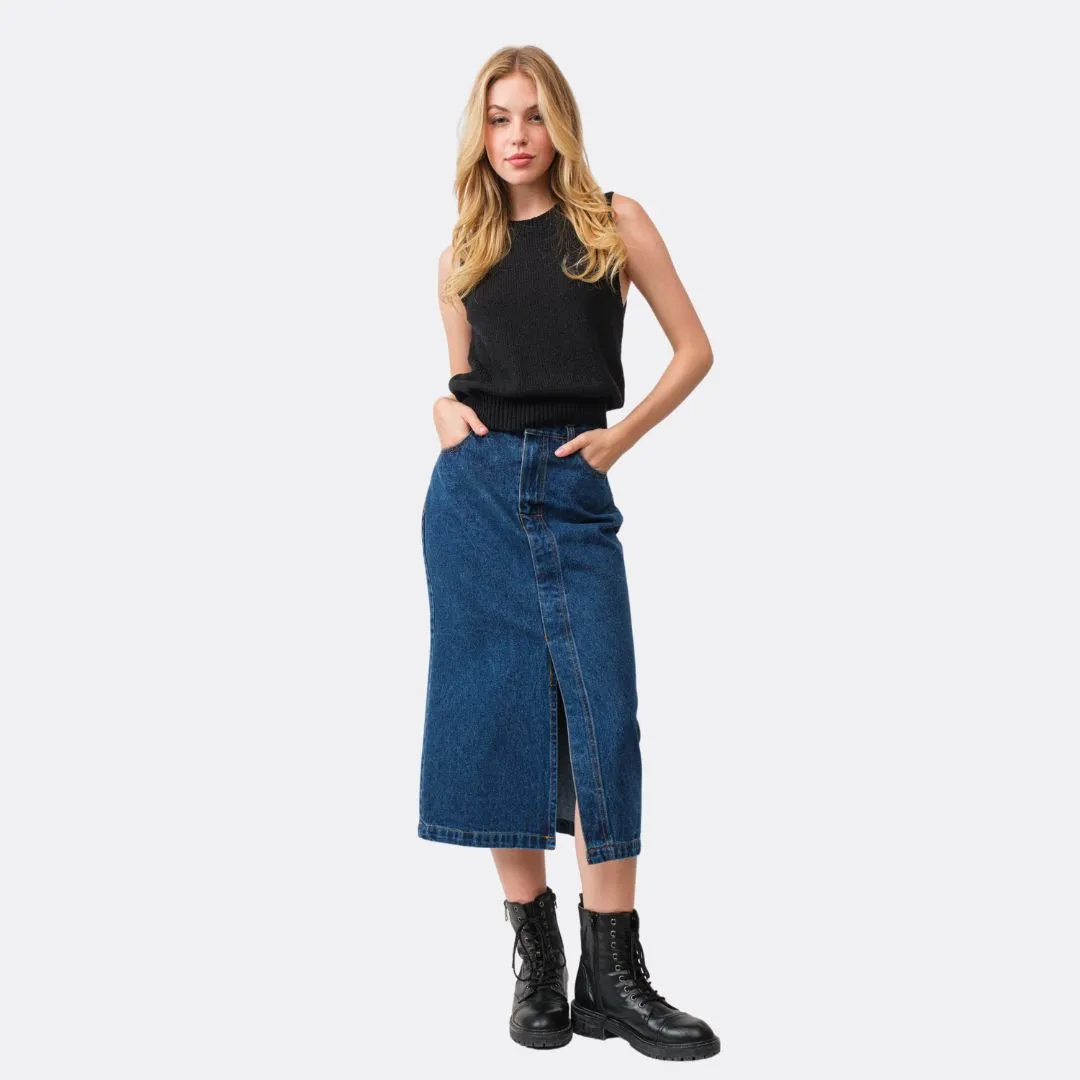 Ana Skirt (Denim)