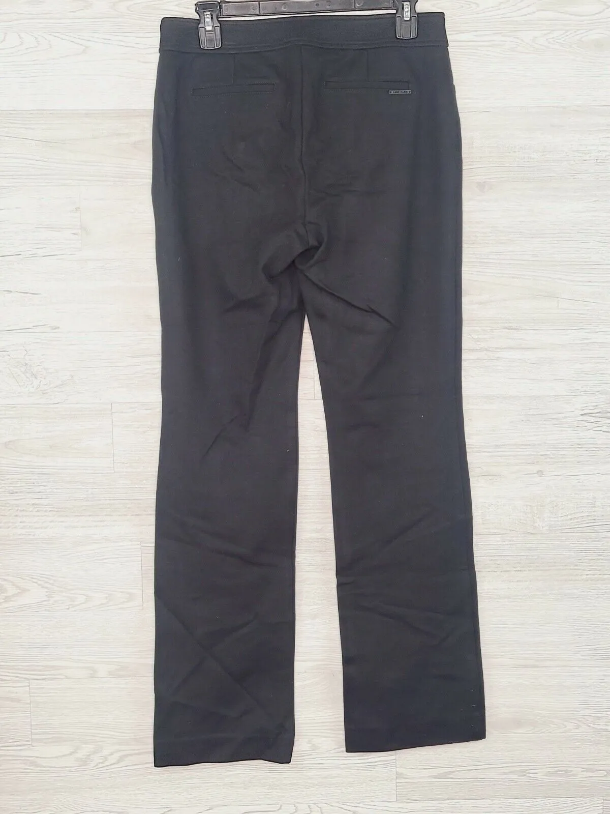 Anne Klein New York Women's Black Mid-Rise Business Casual Dress Pants Size 6