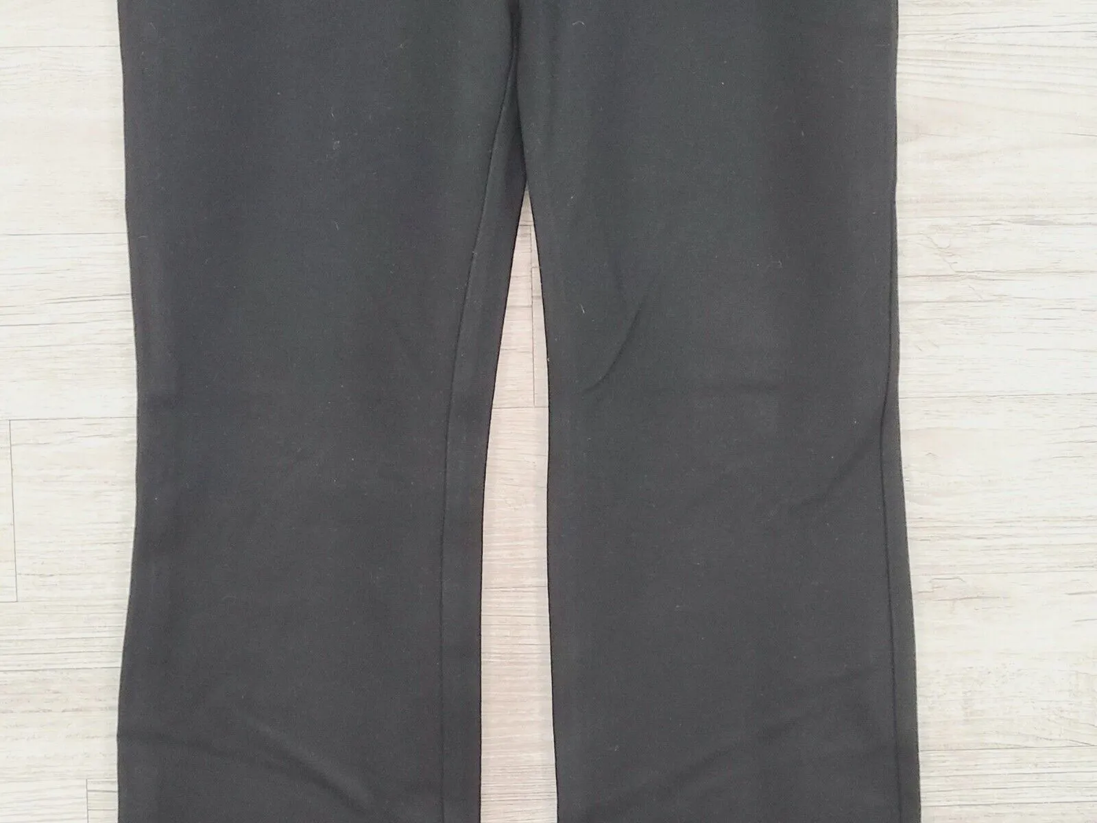 Anne Klein New York Women's Black Mid-Rise Business Casual Dress Pants Size 6