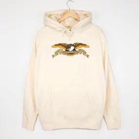 Anti Hero Skateboards - Eagle Pullover Hooded Sweatshirt - Bone / Multi