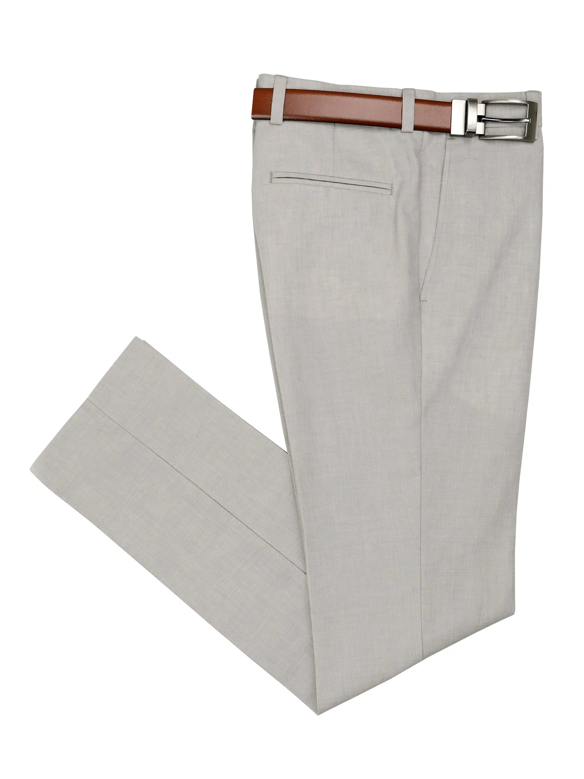 Ben Sherman 37615P Boy's Suit Separate Pants - Linen - Beige