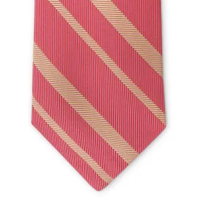 Bespoke Mickleson Stripe: Tie - Red