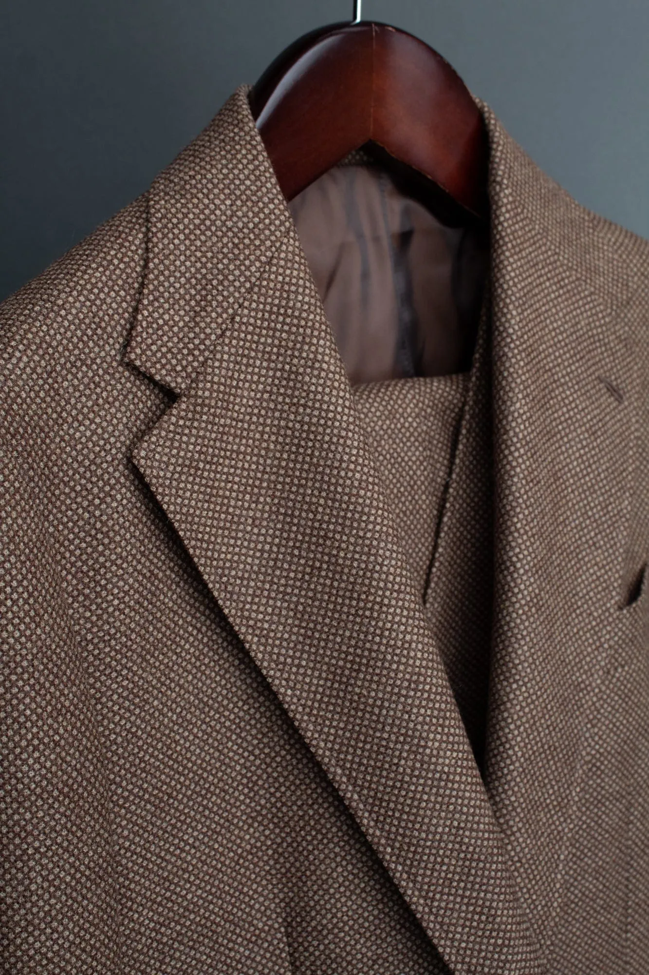 Birdseye Tweed Suit