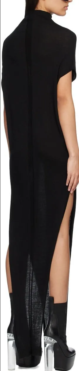 Black Crater Maxi Dress