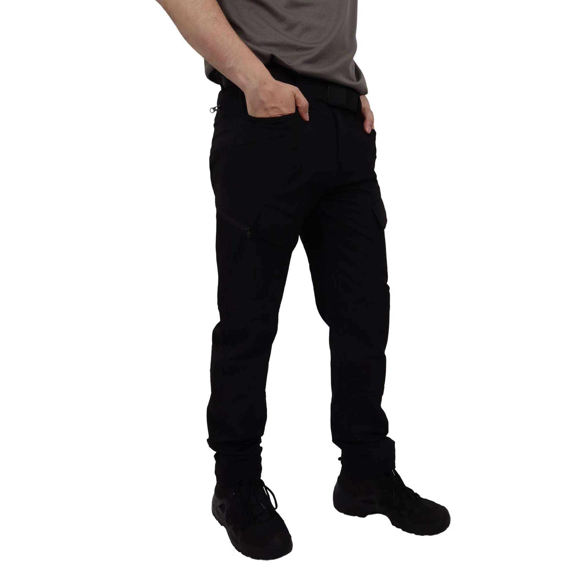 Black Water Repellent Trekking Outdoor Tactical Pants