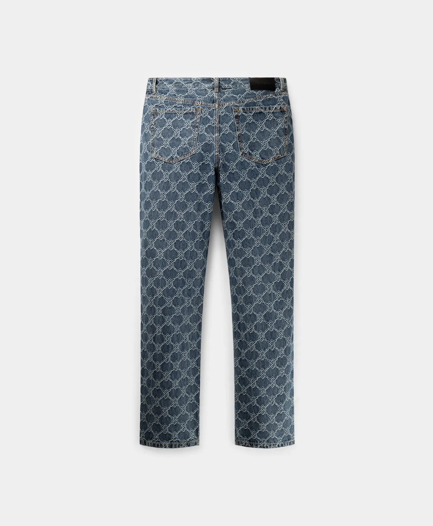 BLUE RAHUL STRAIGHT SHIELD PANTS