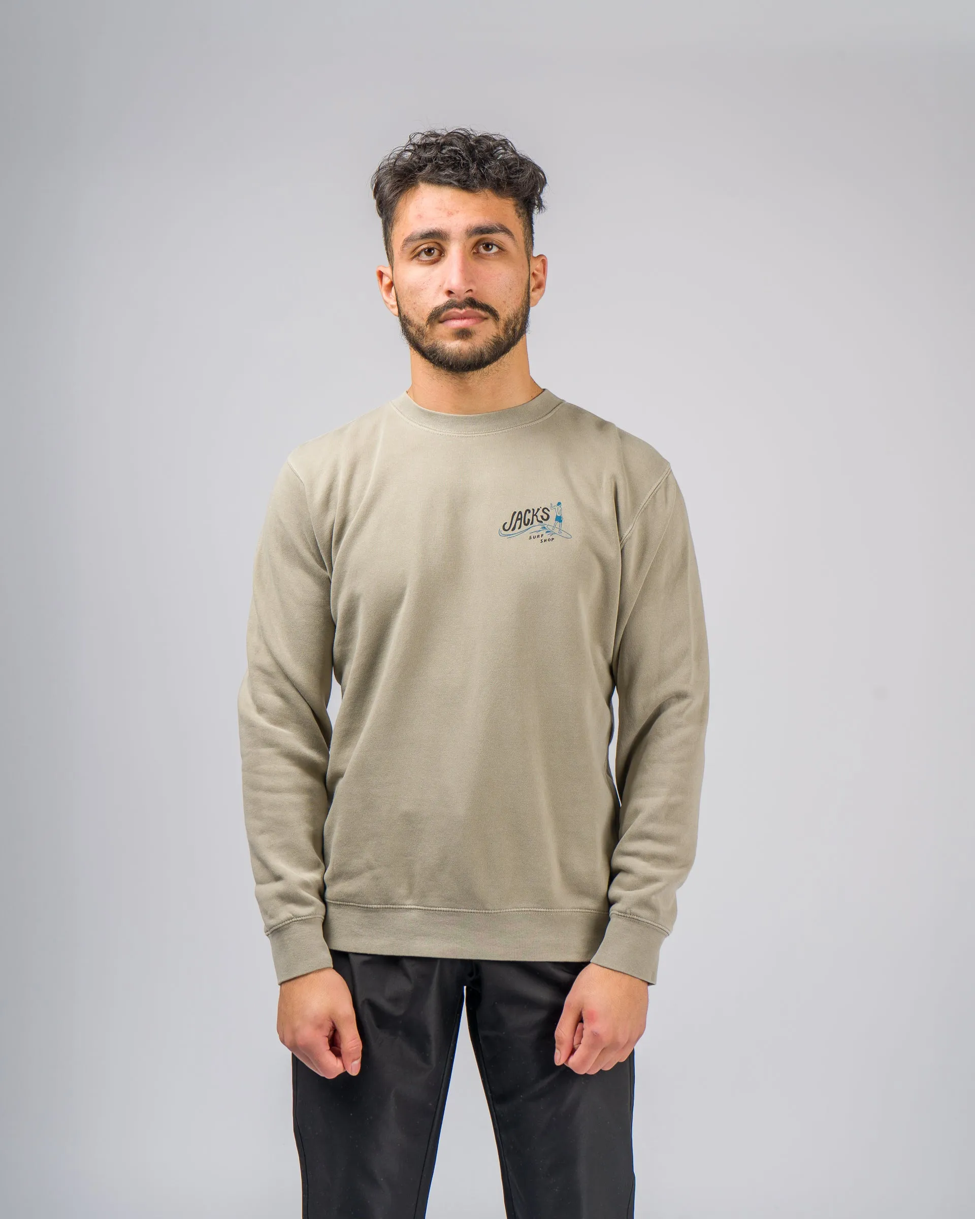 Bobber Pigment Dyed Crew Neck