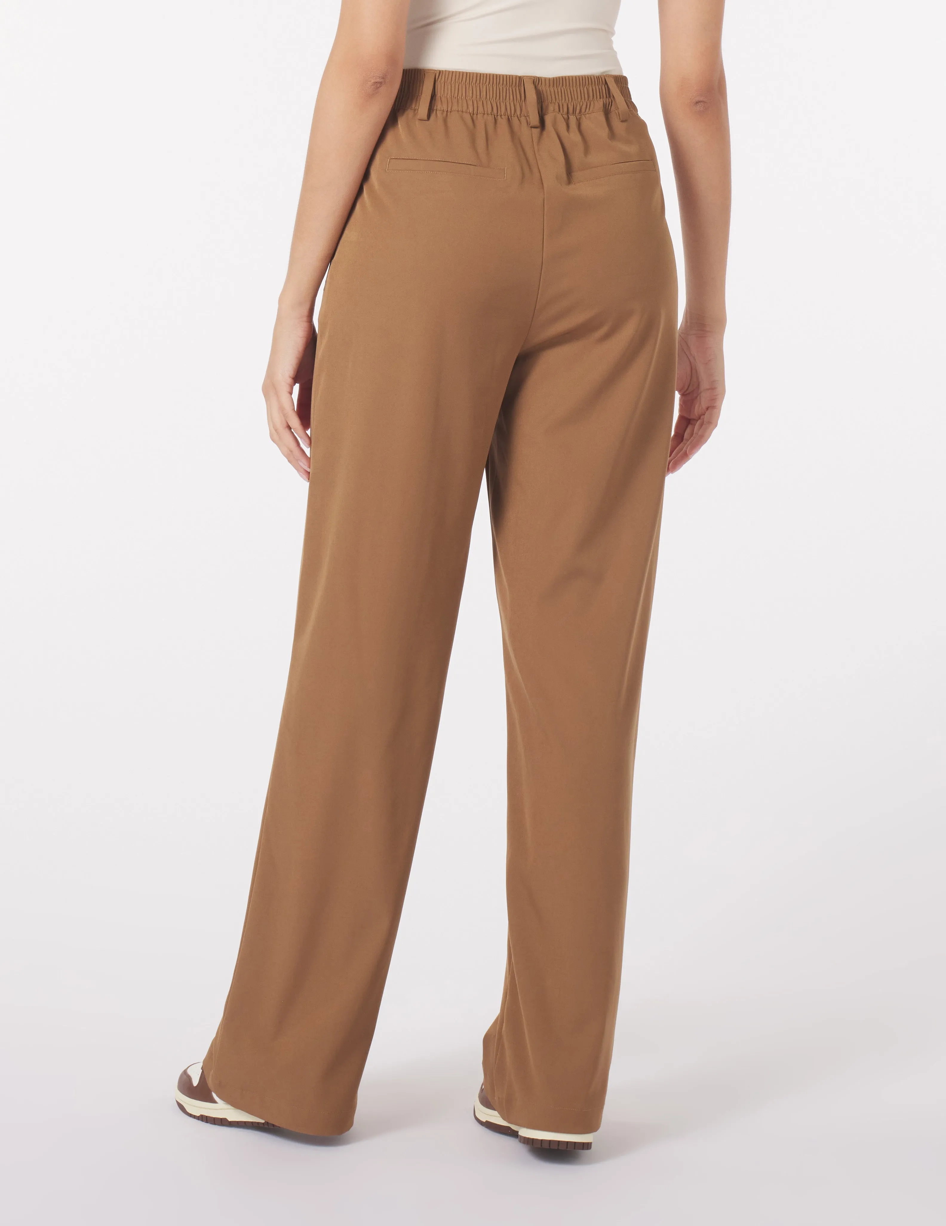 Brooklyn Trouser: Almond