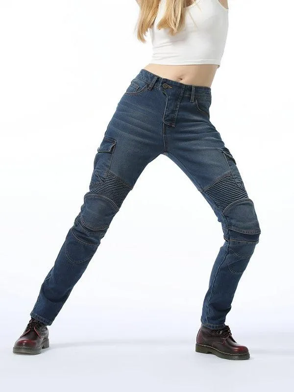 Casual Denim Harley Motorcycle Pants