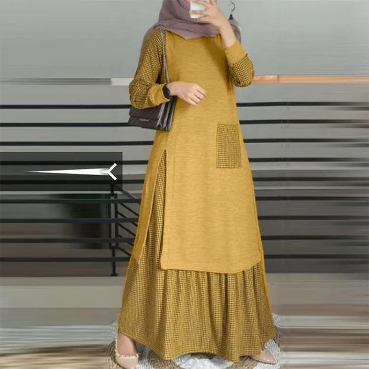 Chic Golden Rose Solid Colour outfit