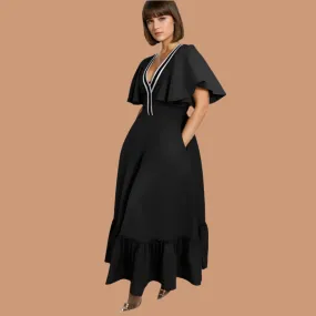 Coco Dress - Black/White