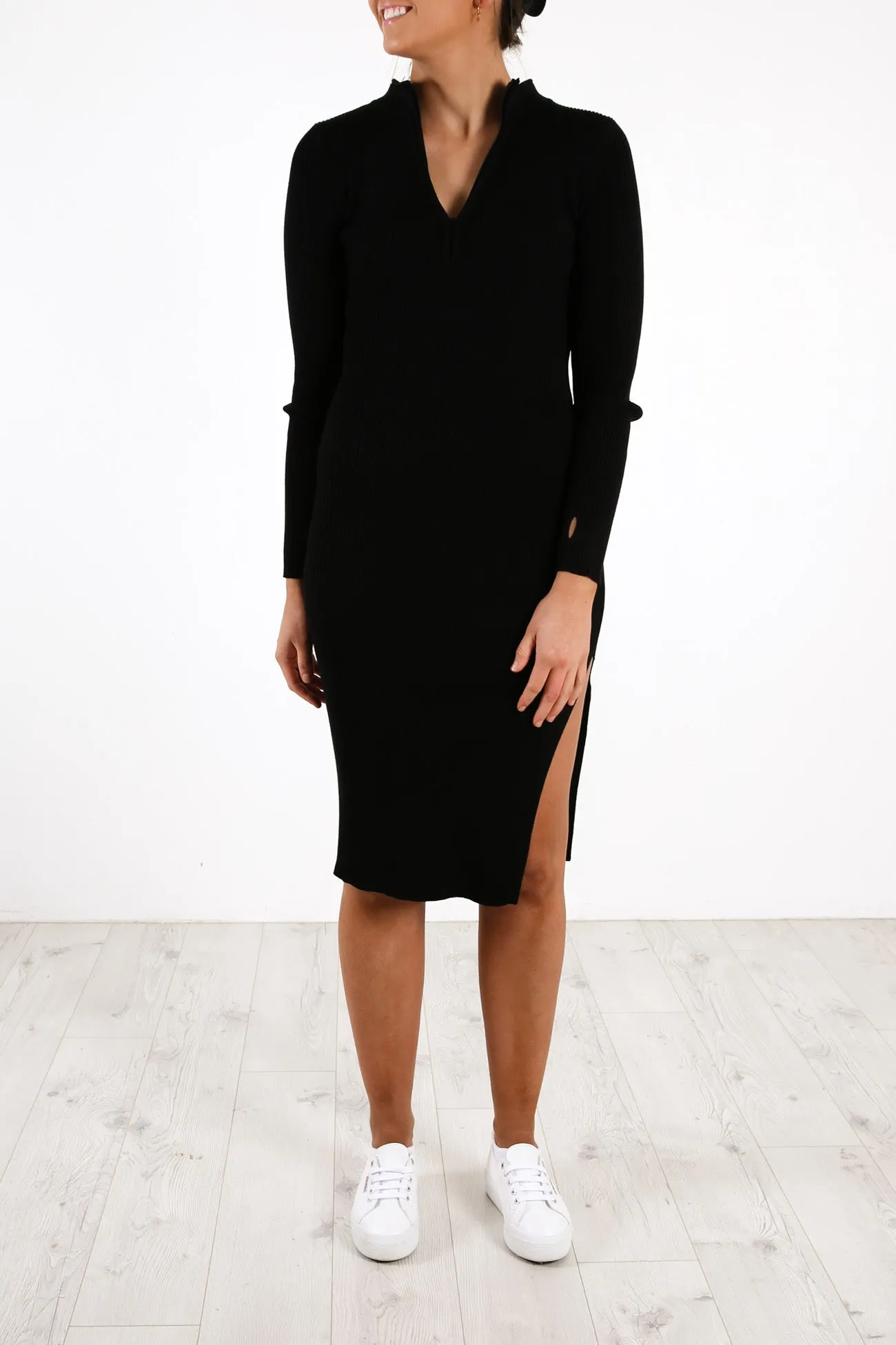 Cyprus Knit Dress Black