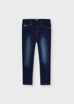 Dark Denim Girls’ Pants - Select Size