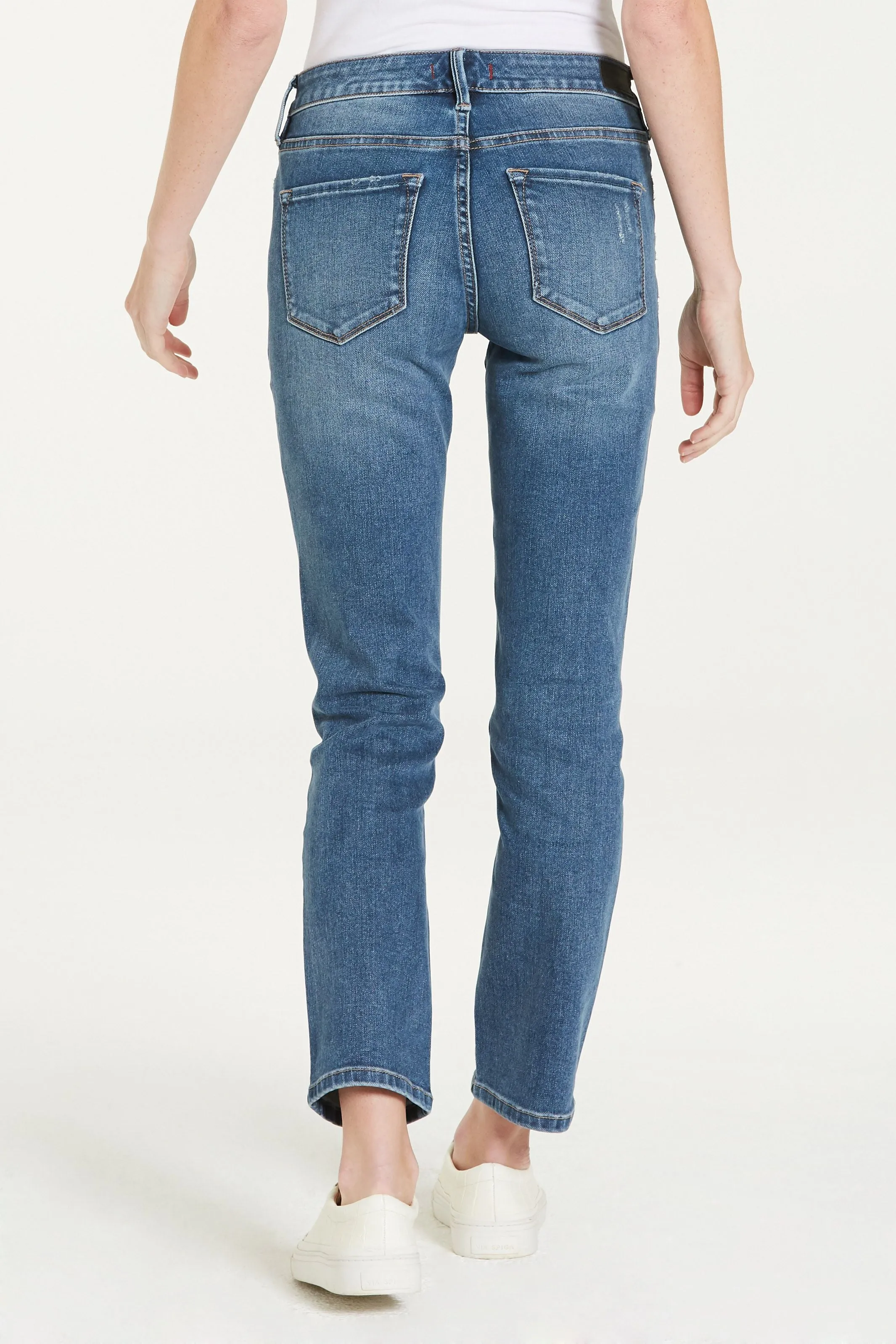 Dear John 90s Super High Rise Ankle Jeans