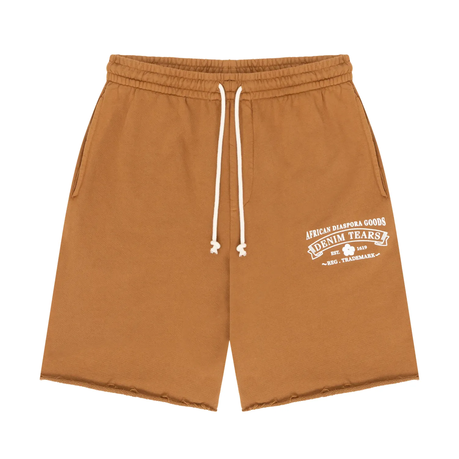 Denim Tears ADG Sweatshorts Toasted Peanut