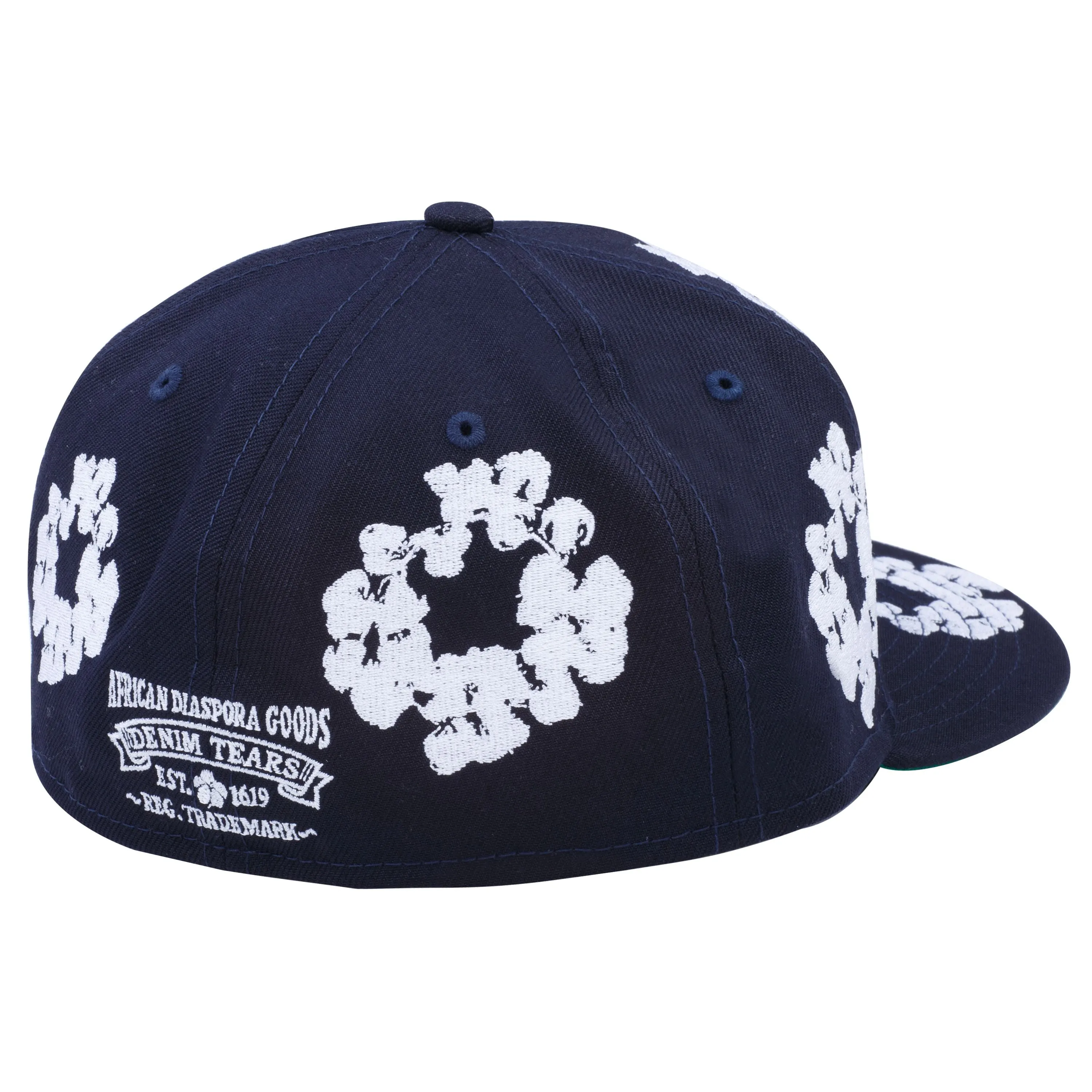 Denim Tears New Era Cotton Wreath 59/50 Navy