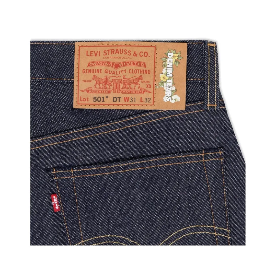 DENIM TEARS X LEVIS COTTON WREATH JEAN SELVEDGE