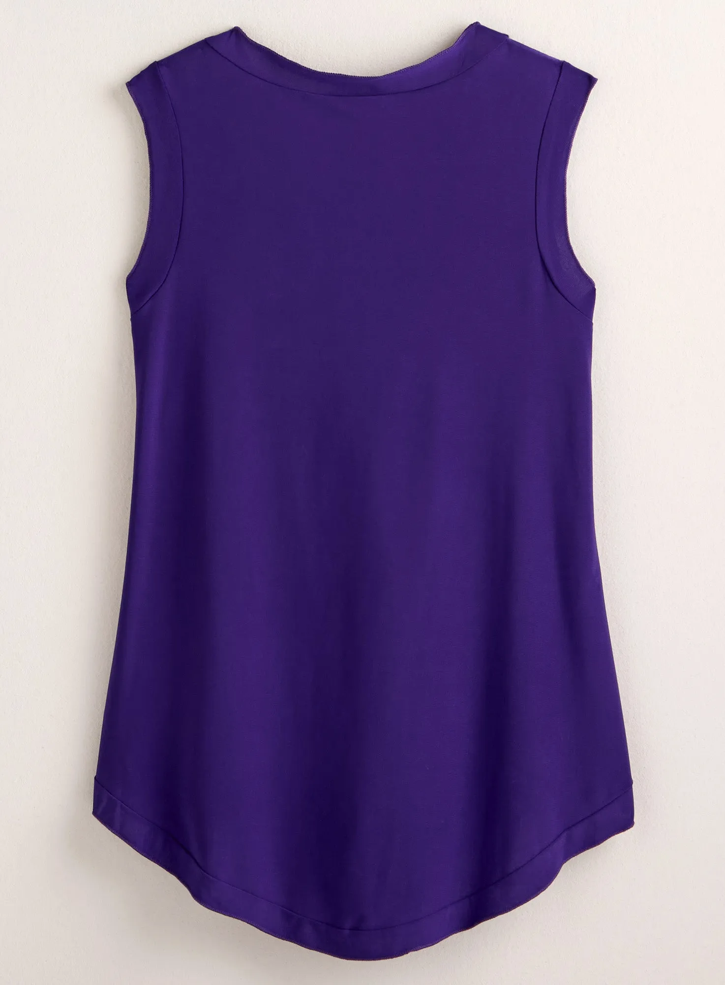 Faux-wrap Sleeveless Tunic FINAL SALE (No Returns)