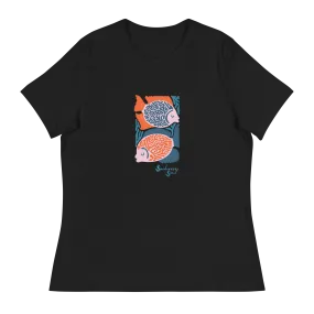 Fish Two Women's Relaxed Tee ~ Seabreeze Soul