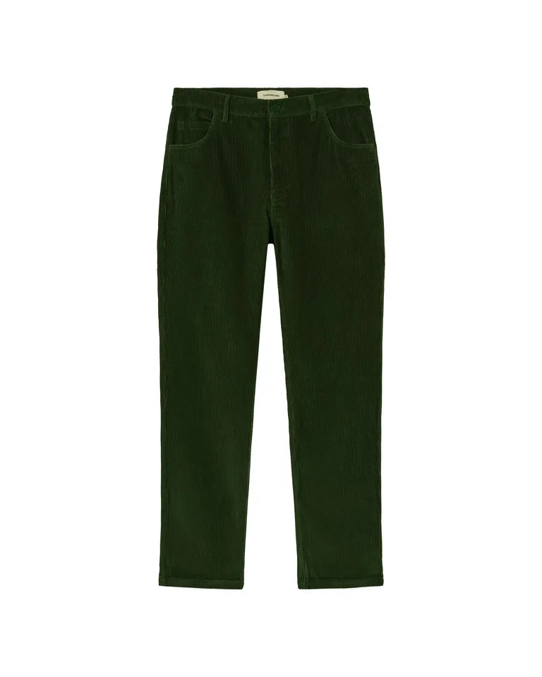 Five Pocket Pants - Bottle Green