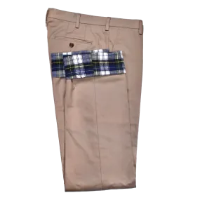 Flannel Lined Performance Khaki<br>Flat Front<br>Regular Rise