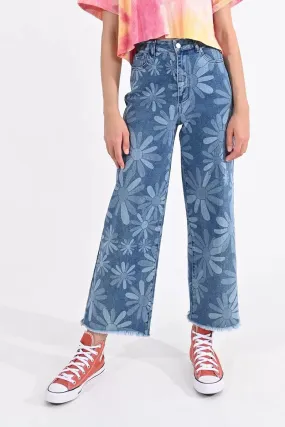 Flower Power Denim Pant