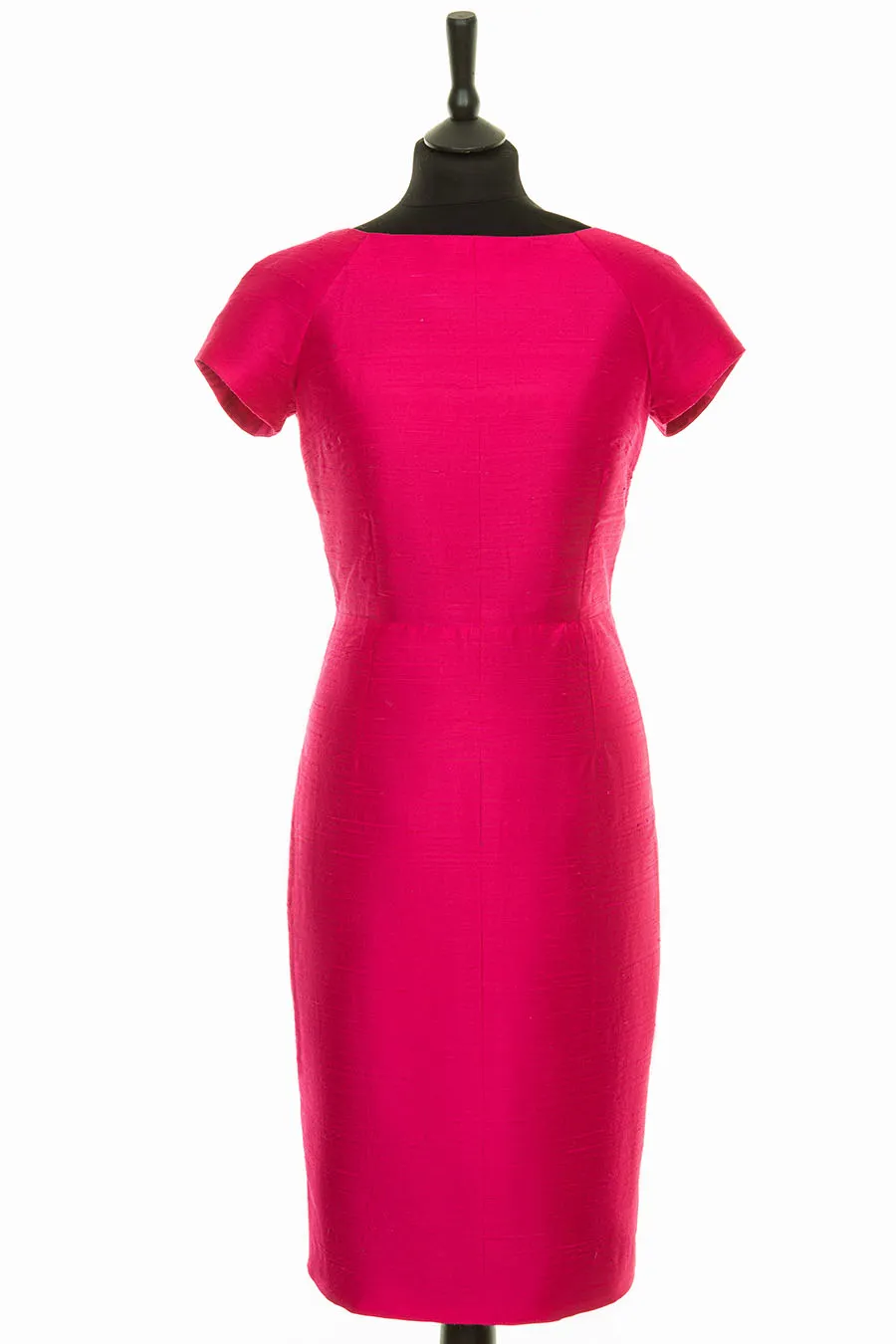 Hepburn Dress in Hot Pink