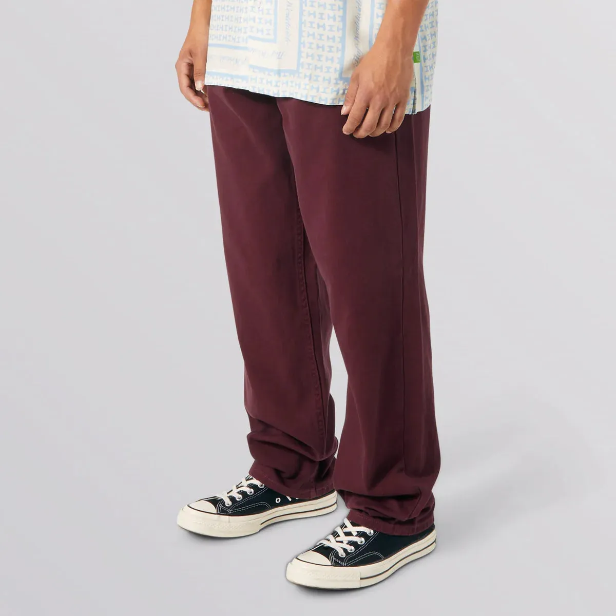 Huf Cromer Pant: Wine