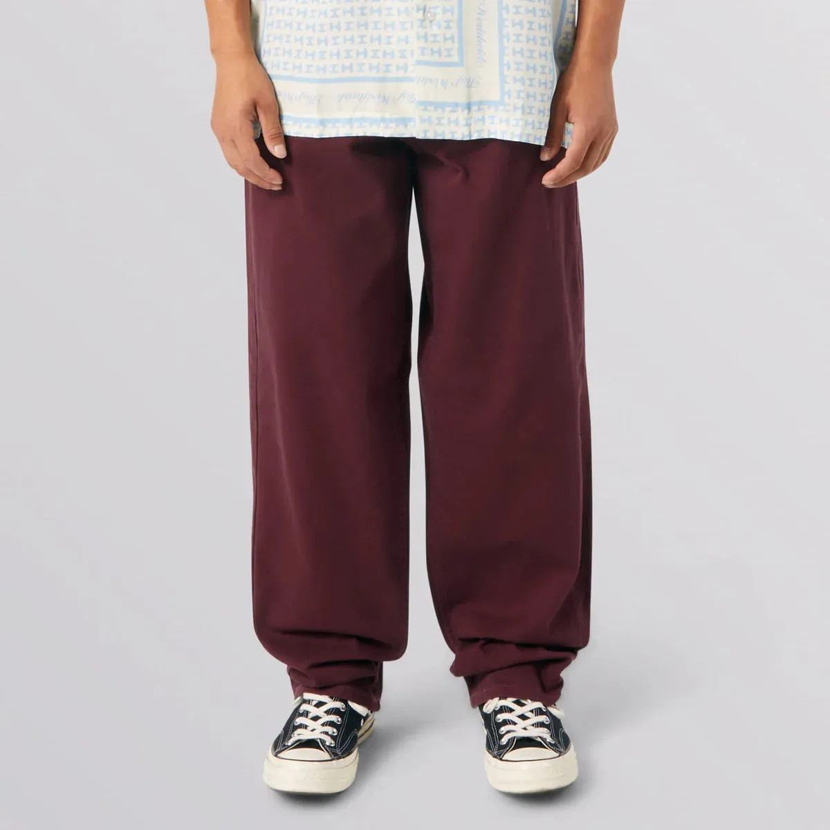 Huf Cromer Pant: Wine