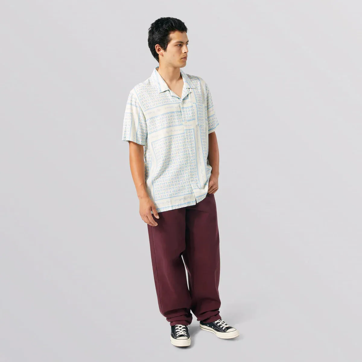 Huf Cromer Pant: Wine