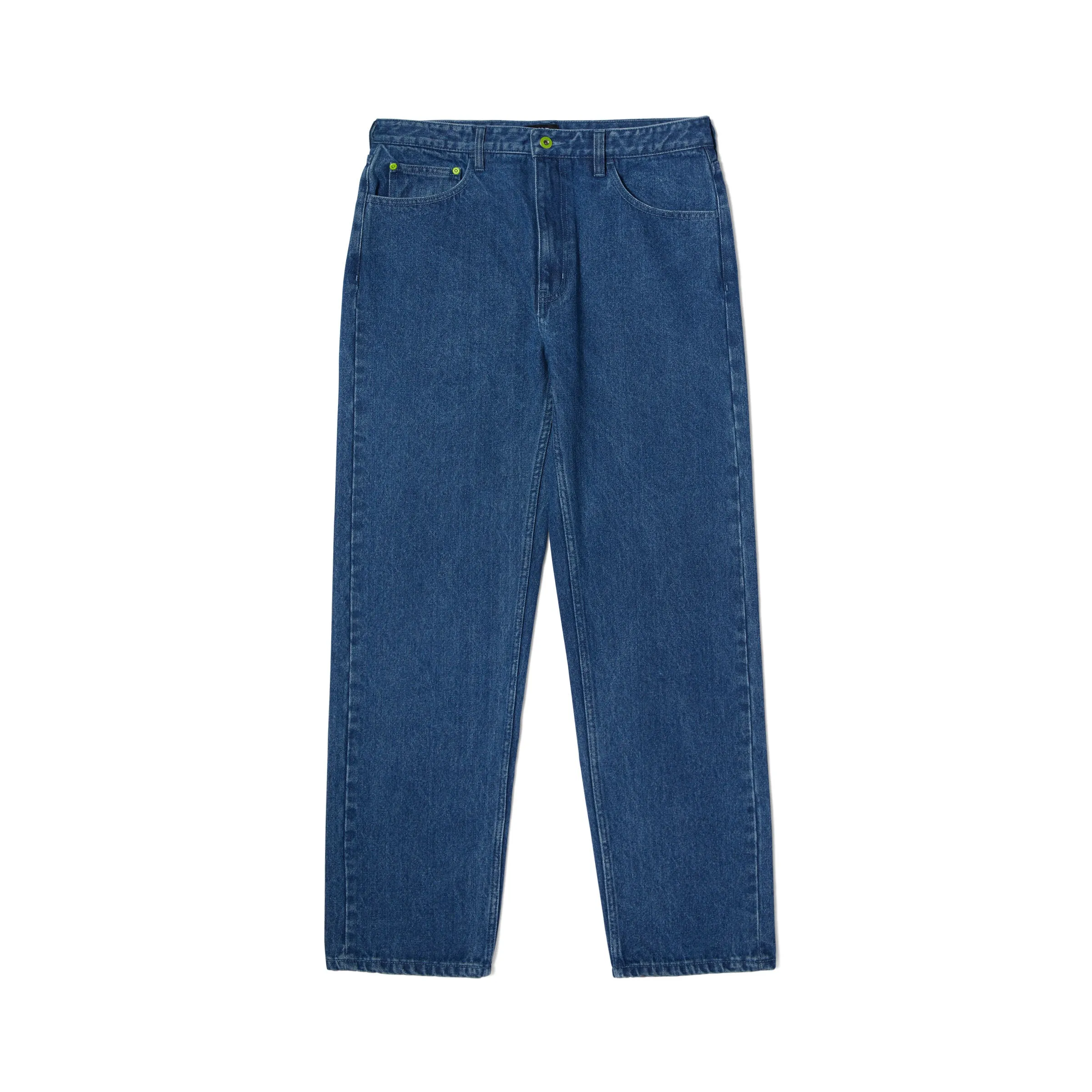 Huf Original Denim Pant: Stone Wash Indigo