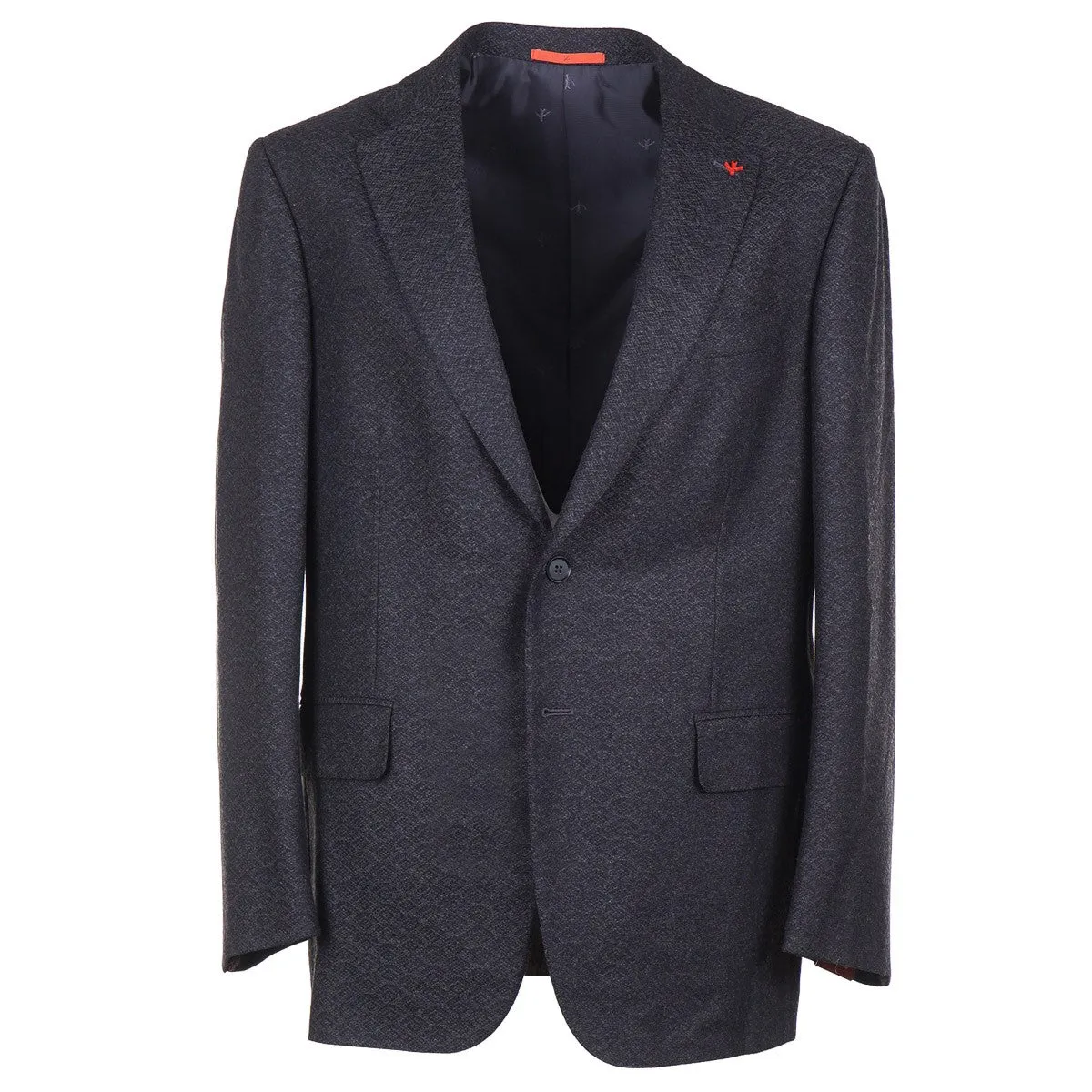 Isaia Jacquard Wool-Cashmere Sport Coat