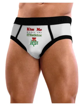 Kiss Me Under the Mistletoe Christmas Mens NDS Wear Briefs Underwear