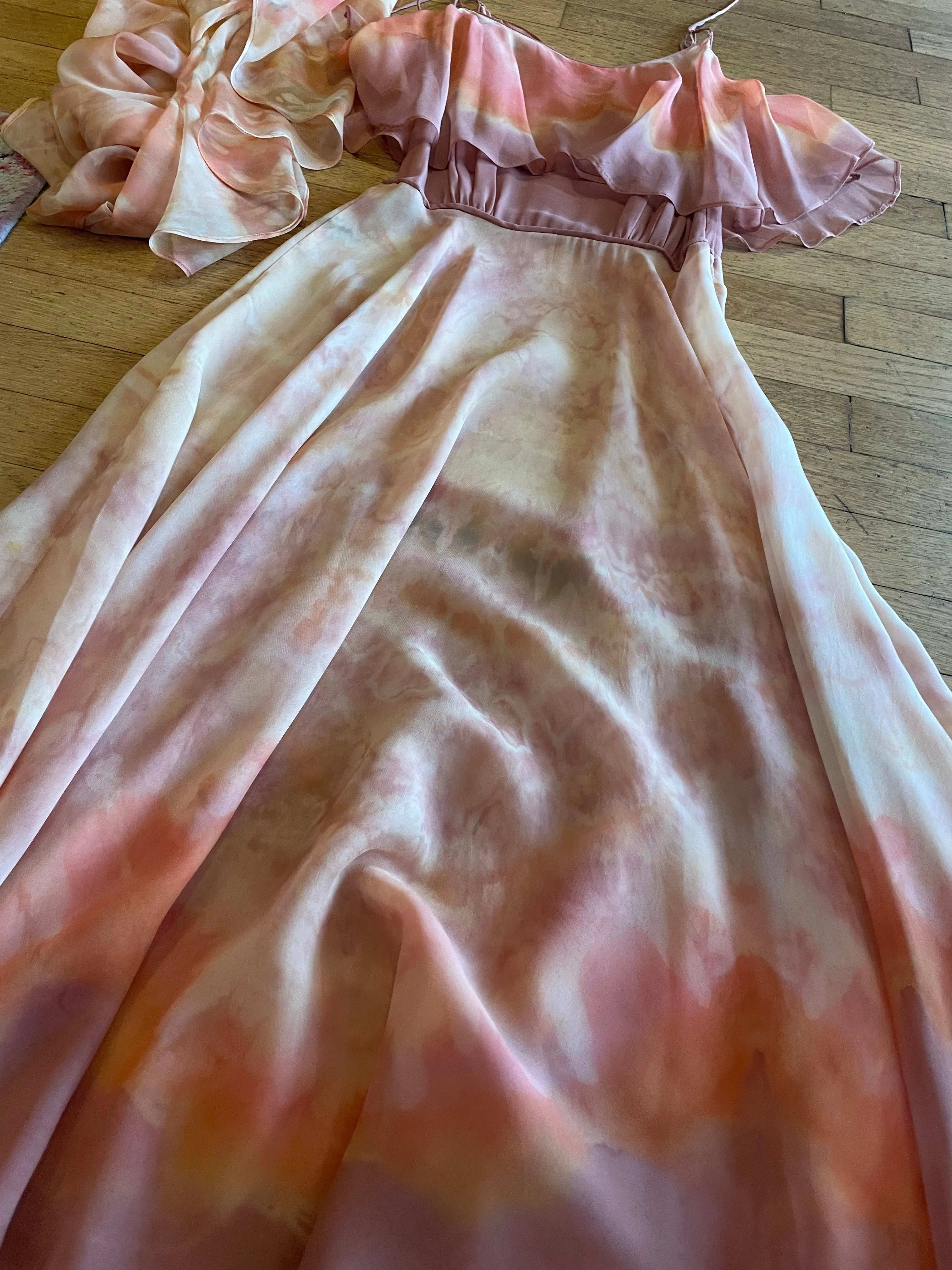 Lillie Rubin Tie Dyed Dress