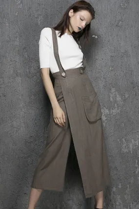 Long Suspender Pant Supender Dress Pant(1328)