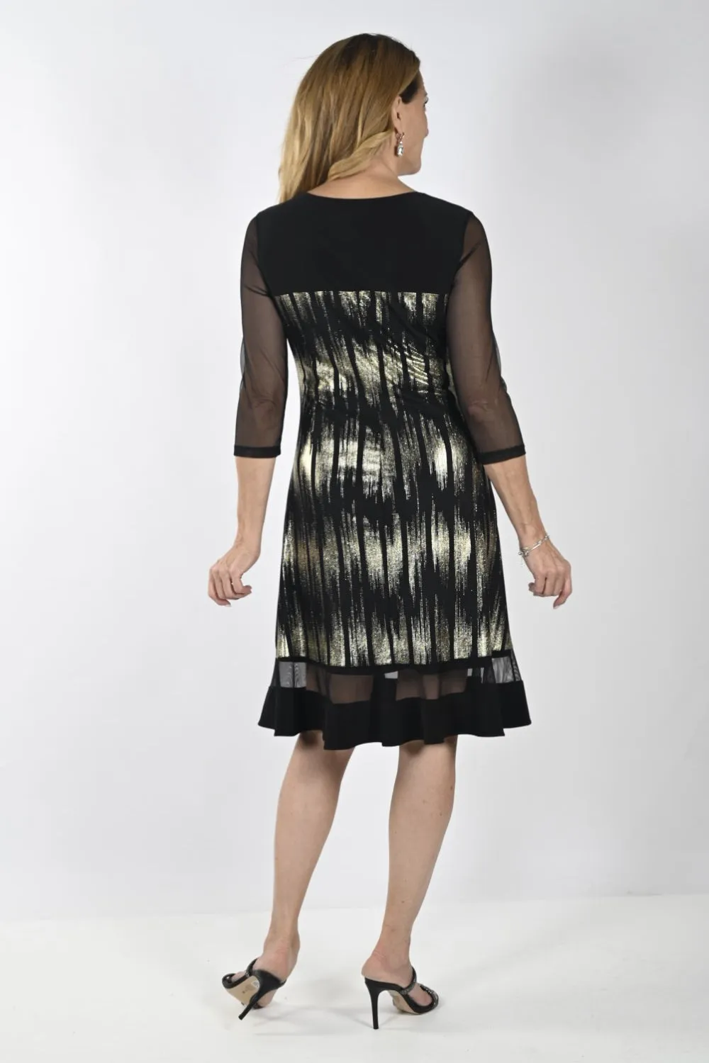 Lyman Dress 239181 Black/Gold