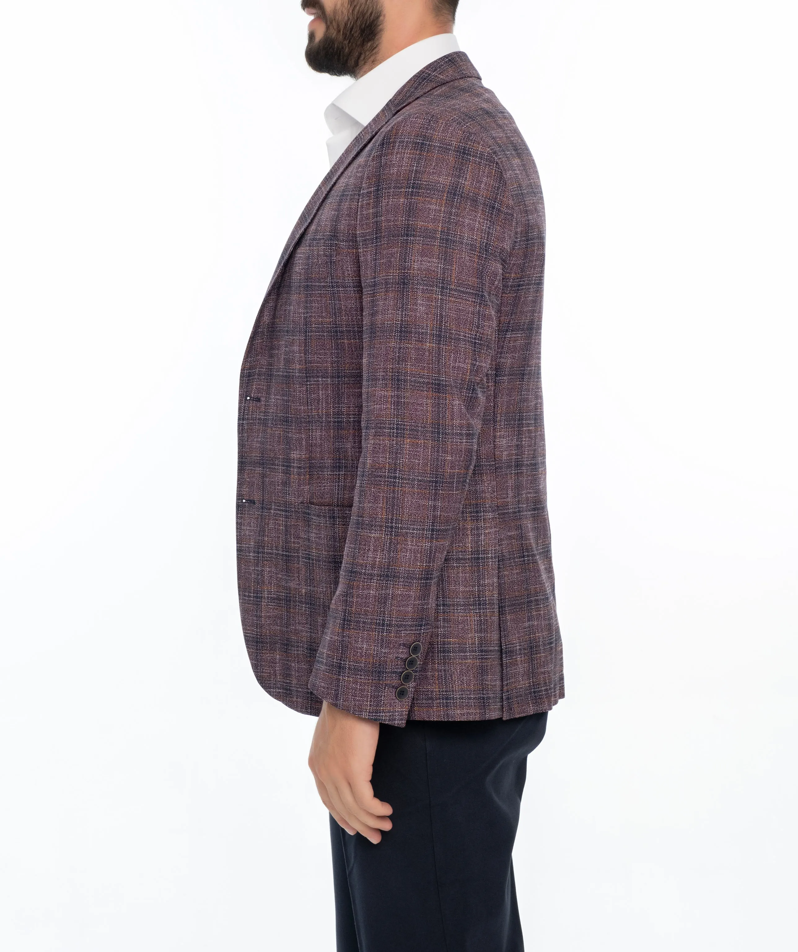 MACKENZIE REGULAR FIT PLAID SPORT COAT