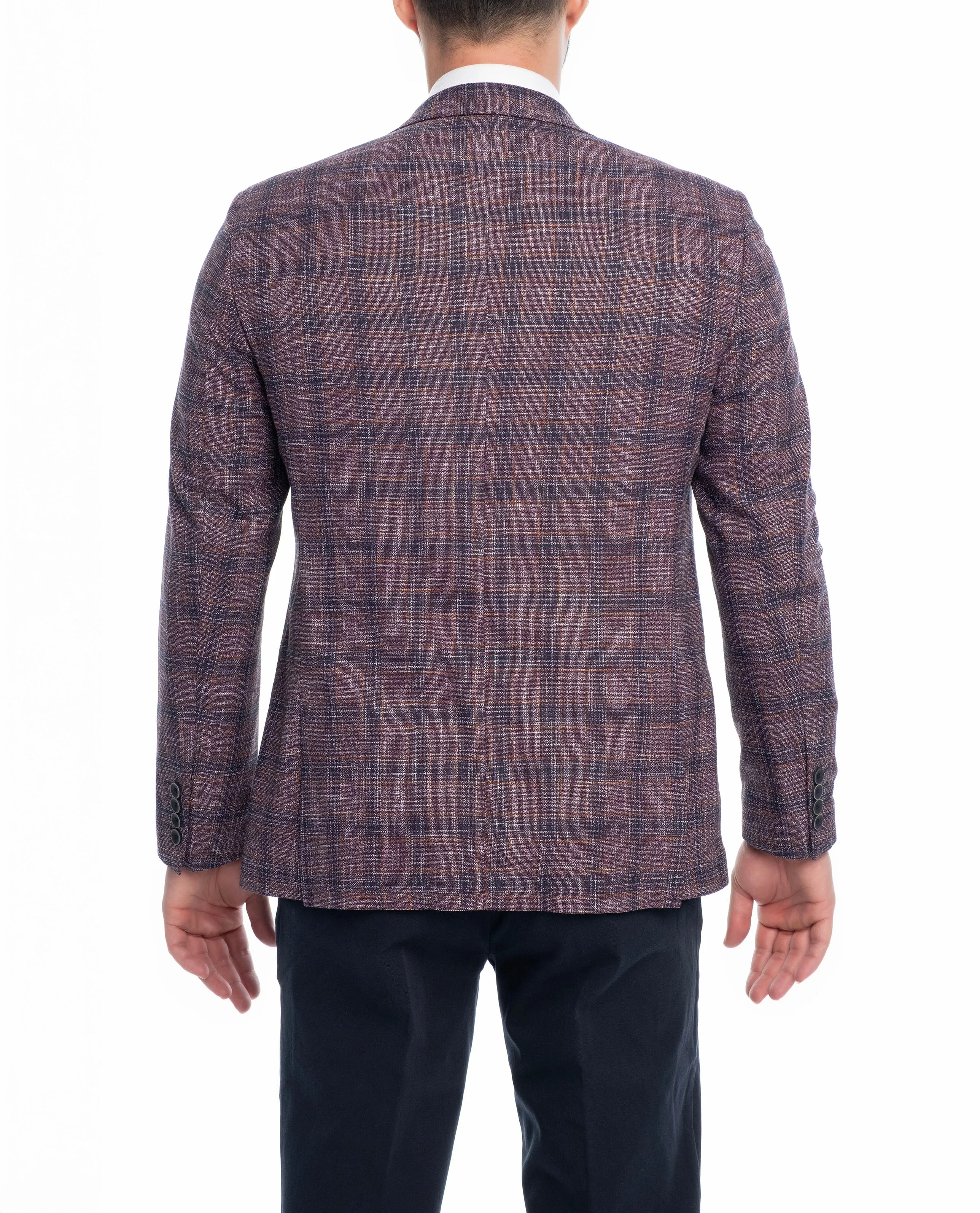 MACKENZIE REGULAR FIT PLAID SPORT COAT