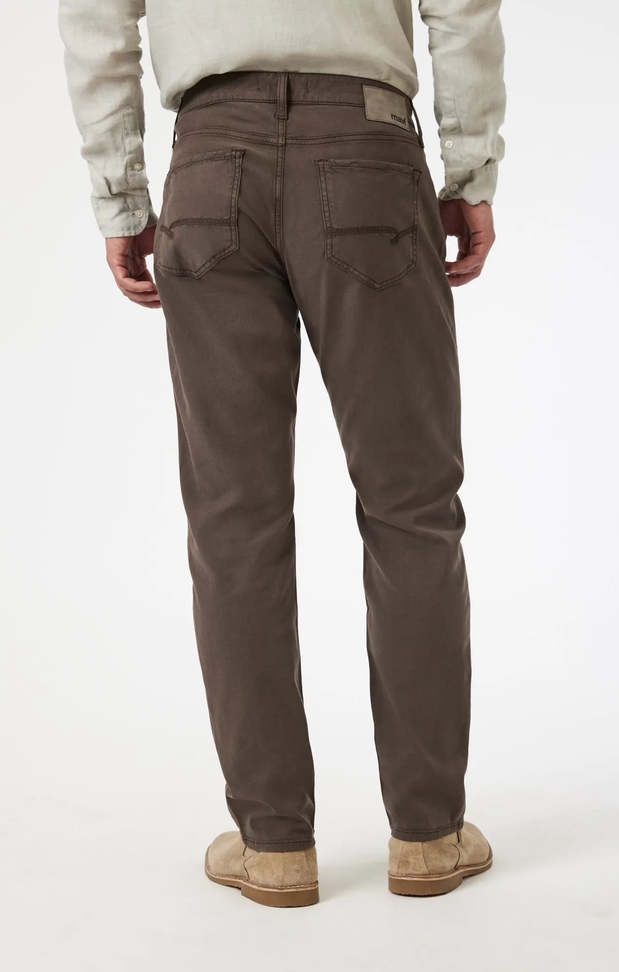 MARCUS SLIM STRAIGHT LEG IN OAK LUXE TWILL