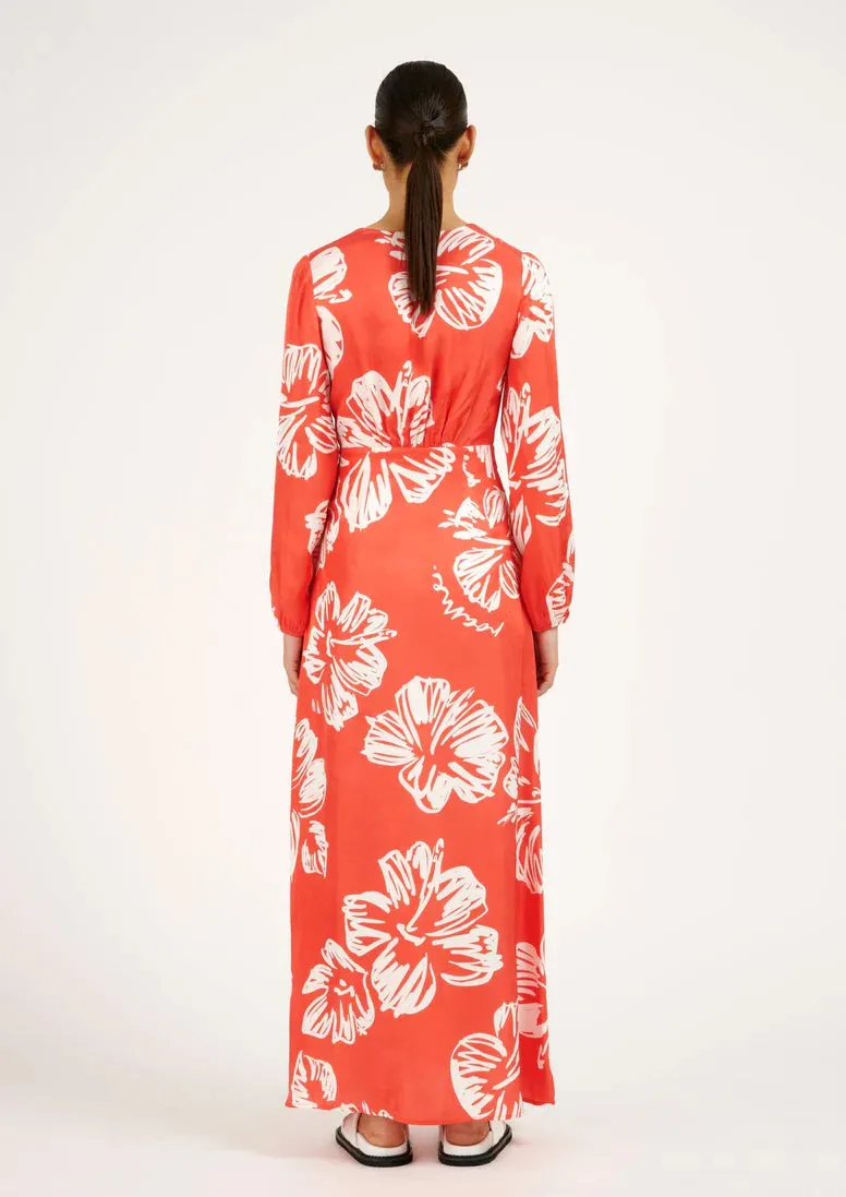 Maui Dress - Hibiscus Sunset