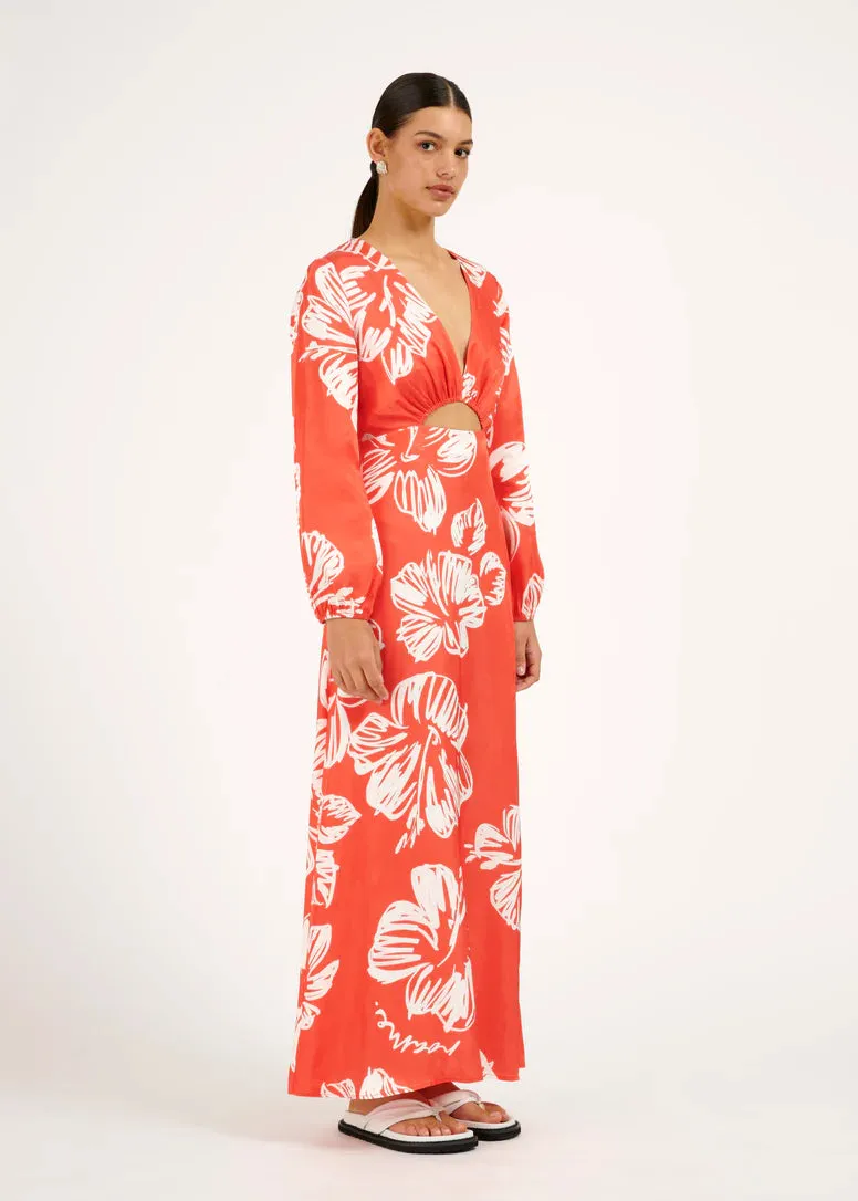 Maui Dress - Hibiscus Sunset