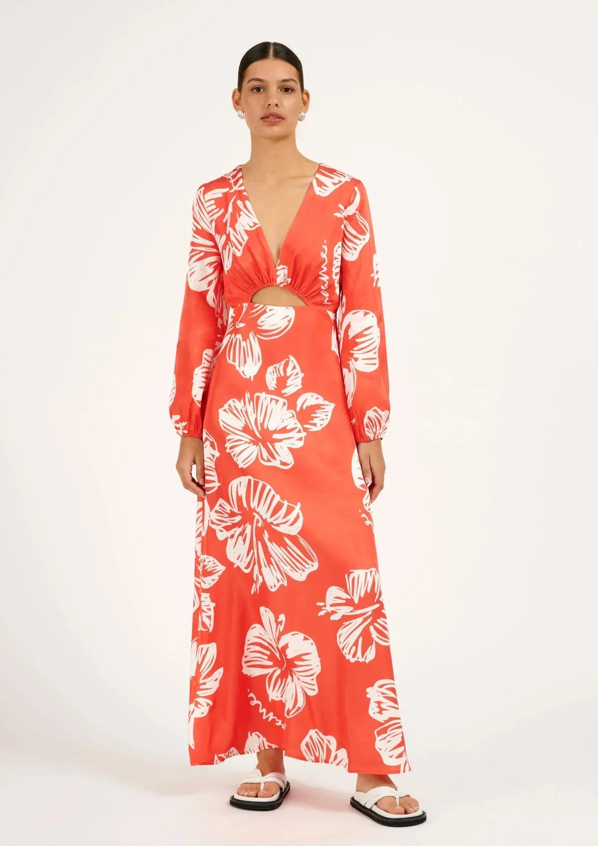 Maui Dress - Hibiscus Sunset